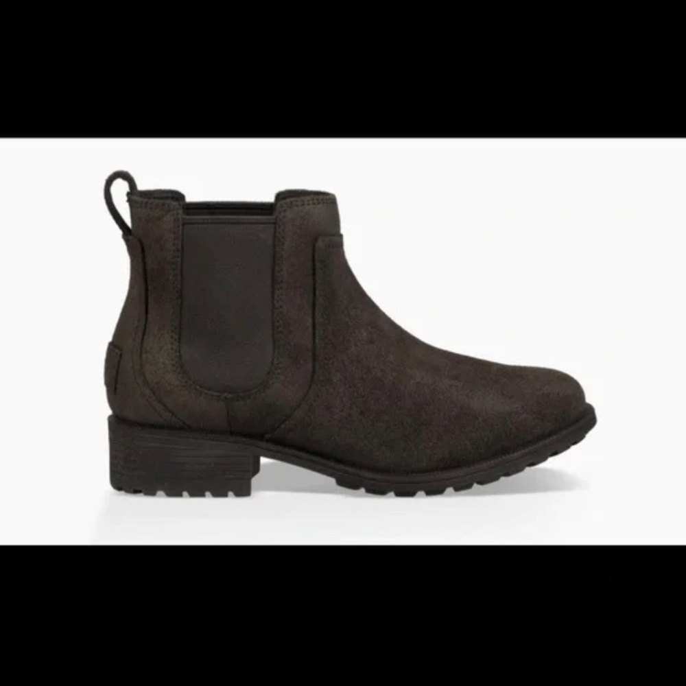UGG Bonham II Chelsea Boot Dark Brown Waterproof Size 9.5
